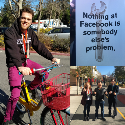 A collage of photos from the Silicon Valley Discovery Tour. 