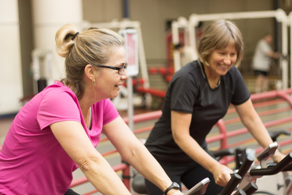 Brain in Motion study participants completed an aerobic exercise program, exercising four days per week, up to 40 minutes per session. 