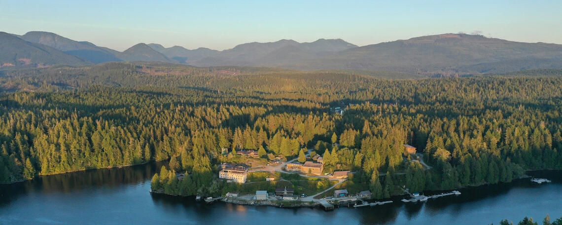 The Bamfield Marine Sciences Centre on the outer west coast of Vancouver Island. 