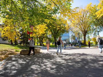 fall on main campus