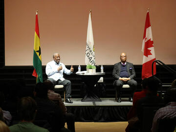 African event in Faculty of Arts, University of Calgary