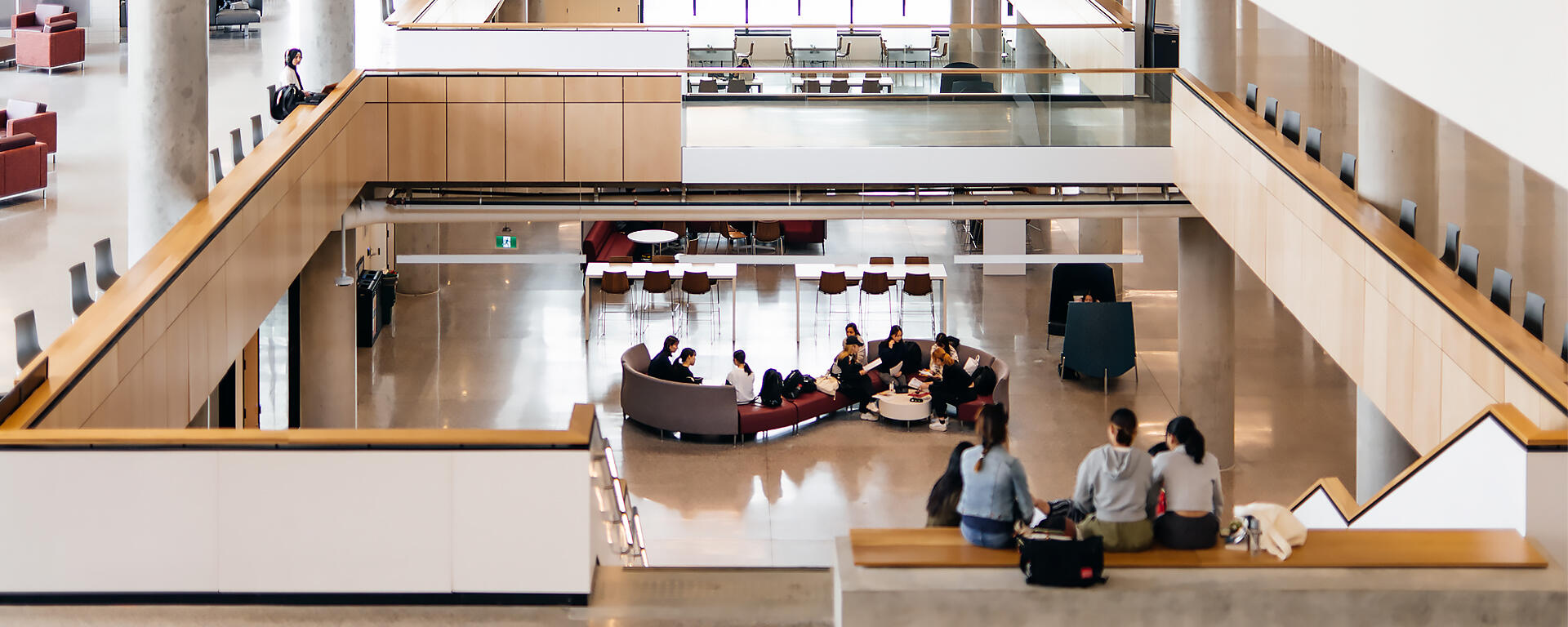 Students in Mathison Hall