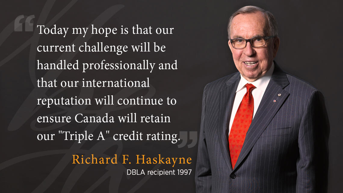 Dick Haskayne - 1997 Dick Haskayne - 1997