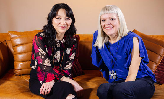 Co-founders Suzanne Siemens (left) and Madeleine Shaw (right)