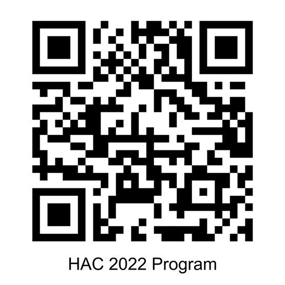 HAC 2022 program