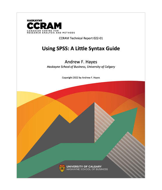 Using SPSS: A Little Syntax Guide
