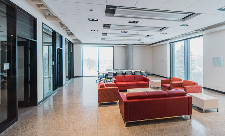 Graduate student floor