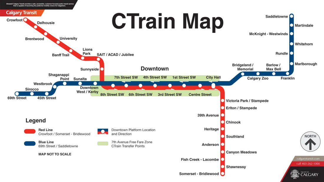 CTrain map