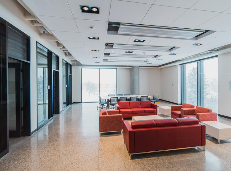 Graduate Student Lounge presented by CDL-Rockies Mentors was named in recognition of their contribution.