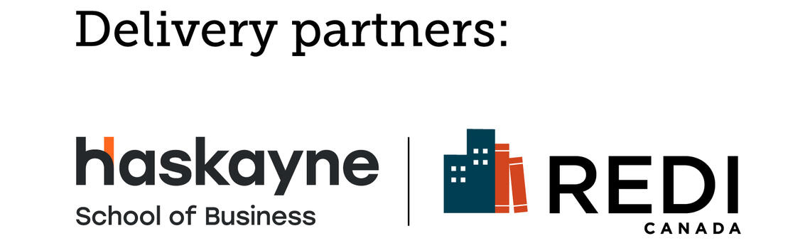 Haskayne School of Business and REDI logos