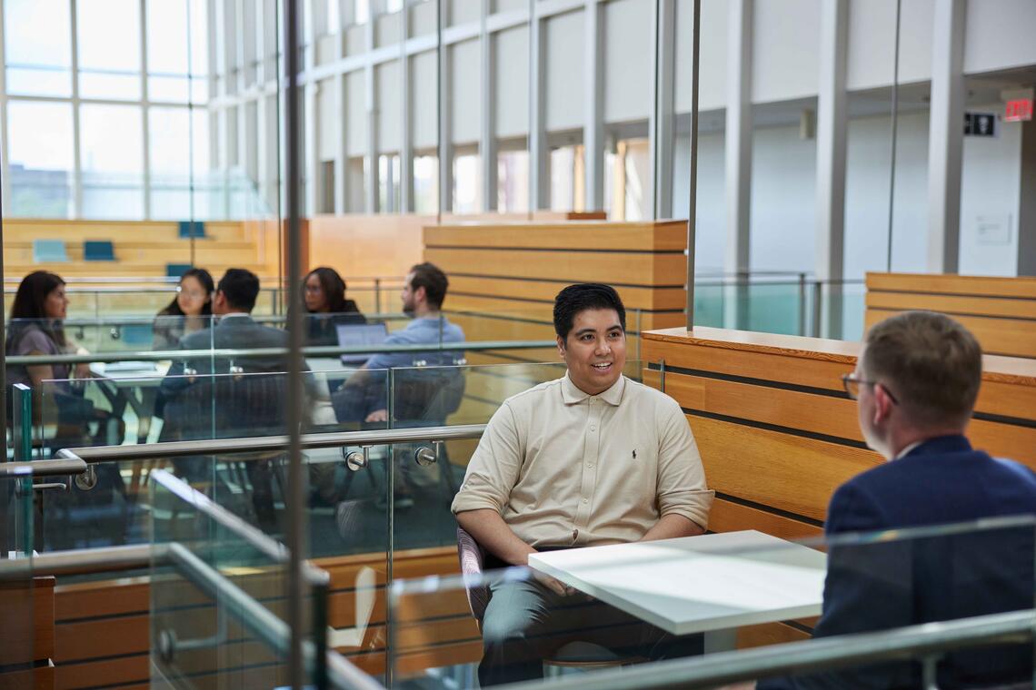 Haskayne MBA student collaborating