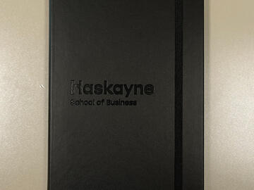 Black Notebook (Value $12.25)