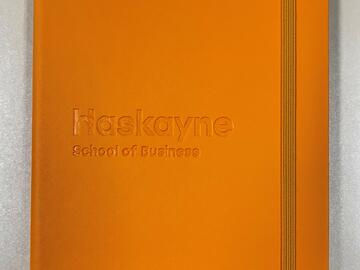 Orange Notebook (Value $12.25)