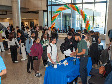 Students and organizations at the 2024 Haskayne Career Fair