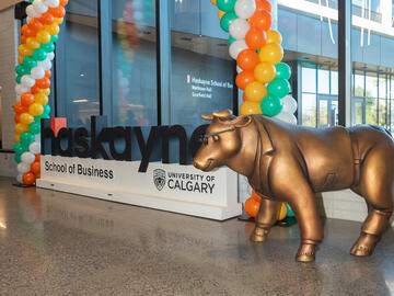 Students and organizations at the 2024 Haskayne Career Fair