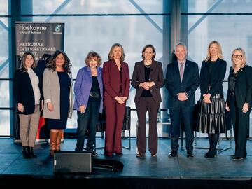 2025 PETRONAS group photo with panelists