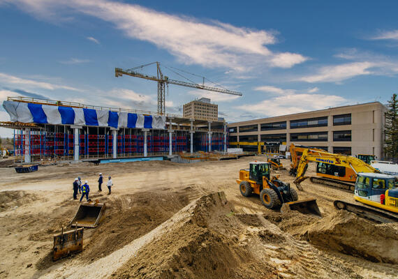Mathison Hall Construction