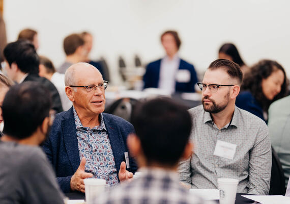 Mentee listening to Mentor