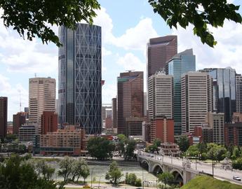 downtown Calgary